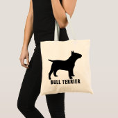 Bull Terrier Tote Bag (Voorkant (product))