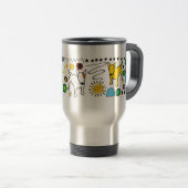 BULL TERRIER Travel Mug Cup Reisbeker (Voorkant rechts)