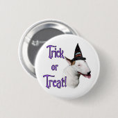 Bull Terrier Trick Ronde Button 5,7 Cm (Voorkant /achterkant)