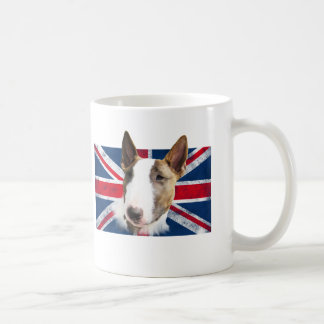 Bull Terrier UK grunge flag // TASSE CUP Koffiemok