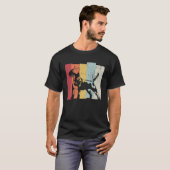 Bull terrier walk t-shirt (Voorkant volledig)