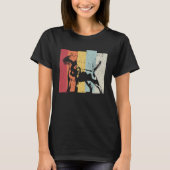 Bull terrier walk t-shirt (Voorkant)