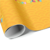 Bull Terrier Wrapping Paper "Happy Birthday" Cadeaupapier (Rol Hoek)