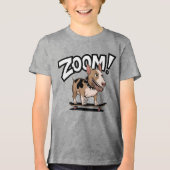 Bull Terrier - Zoom Tri-Blend Shirt (Voorkant)