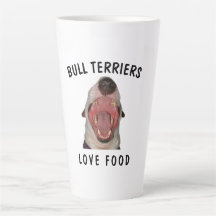 BULL TERRIERS HOUDEN VAN VOEDSELLET Mok, 2 grootte