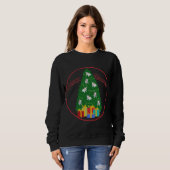 Bull Terriers Kerst T-Shirt (Voorkant volledig)