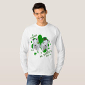 Bull Terriers Kerst T-Shirt (Voorkant volledig)