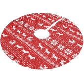 Bull Terriers Kerstmis Honden Sleigh Ride Vakantie Kerstboom Rok (Gekanteld)