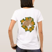 Bull Terriers zijn delicate bloemen T-shirt (Achterkant)
