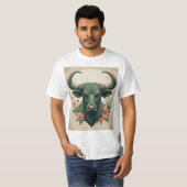 bull-thema t-shirt (Voorkant volledig)