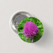 Bull Thistle Button (Voorkant /achterkant)
