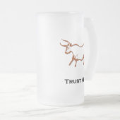 Bull Trust Me Brown Matglas Bierpul (Voorkant rechts)