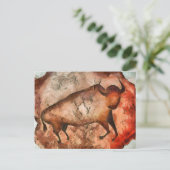 Bull uit Altamira Briefkaart (Staand voorkant)