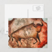 Bull uit Altamira Briefkaart (Voorkant / Achterkant)
