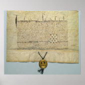 Bull van Charles IV Heilige Roman Emperor Poster (Voorkant)