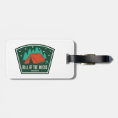 Bull van de Bossen Wilderness Oregon Camping Bagagelabel (Achterkant horizontaal)