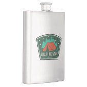 Bull van de Bossen Wilderness Oregon Camping Flacon (Rechts)