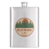 Bull van de Bossen Wilderness Oregon Flacon (Voorkant)