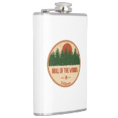 Bull van de Bossen Wilderness Oregon Heupfles (Rechts)