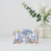 Bull van Franz Marc; Liegender Stier Visitekaartje (Staand voorkant)