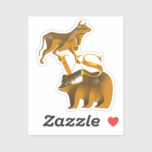 Bull versus Beer Sticker (Vel)