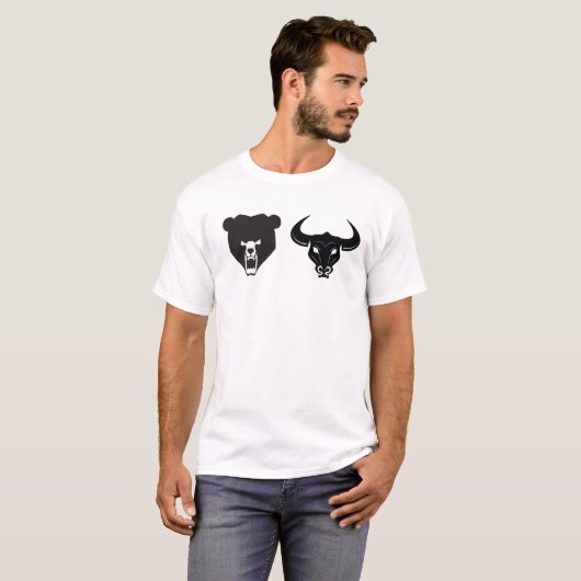 Bull versus Beer T-shirt (Voorkant volledig)