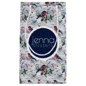 Bull-vinch en kerstfeestdromen klein cadeauzakje (Voorkant)