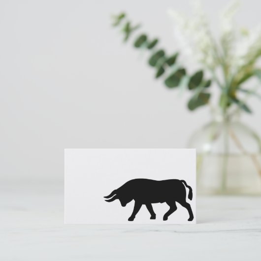 Bull Visitekaartje (Staand voorkant)