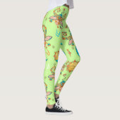 Bull Zodiac Sign Pattern Leggings (Rechts)