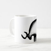 Bull - zwart koffiemok (Voorkant links)
