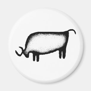 Bull - zwart magneet