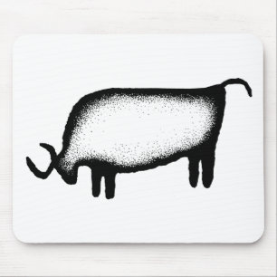 Bull - zwart muismat
