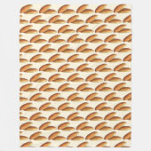 Bulla Cakes Traditional Jamaican Molasses Cake Fleece Deken (Voorkant)