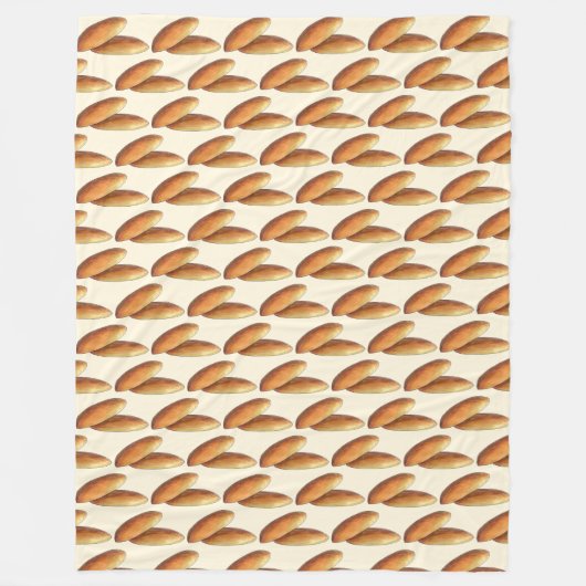 Bulla Cakes Traditional Jamaican Molasses Cake Fleece Deken (Voorkant)