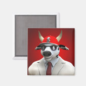 bullbeer magneet (Voorkant / Achterkant)