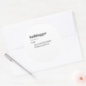 BULLDAGGER RONDE STICKER (Envelop)