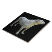 BULLDOG 1, Pet Love, Best Friend KEEPSAKE Tegeltje (Zijkant)