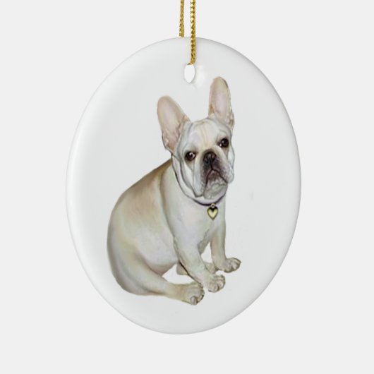 Bulldog (A) Keramisch Ornament (Rechts)