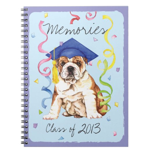 Bulldog Afstuderen Notitieboek (Voorkant)