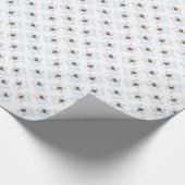 Bulldog Angel Cadeaupapier (Hoek)