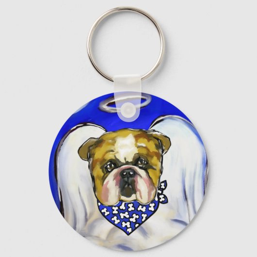 Bulldog Angel Sleutelhanger (Voorkant)
