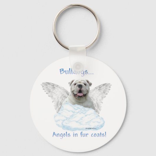 Bulldog Angel Sleutelhanger (Voorkant)