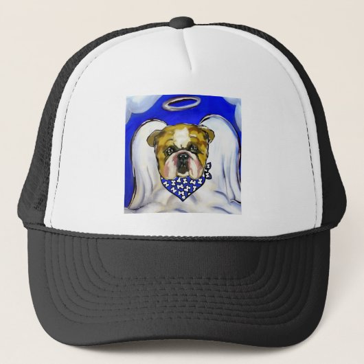 Bulldog Angel Trucker Pet (Voorkant)
