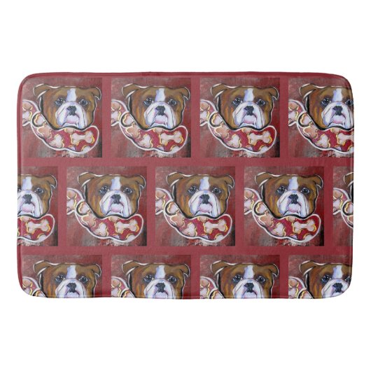 Bulldog Badmat (Voorkant)
