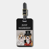 Bulldog Bagagelabel (Voorkant verticaal)