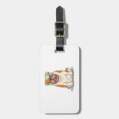 Bulldog Bagagelabel (Voorkant verticaal)