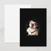 Bulldog Bedankkaart (Voorkant / Achterkant)
