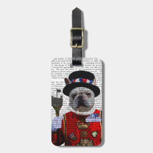 Bulldog Beefeater Bagagelabel