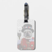 Bulldog Beefeater Bagagelabel (Achterkant verticaal)