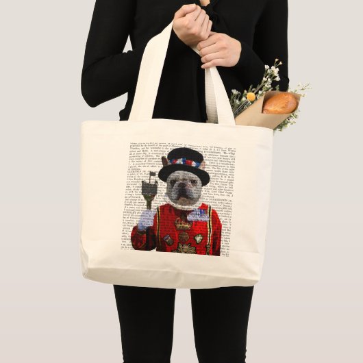 Bulldog Beefeater Grote Tote Bag (Voorkant (product))